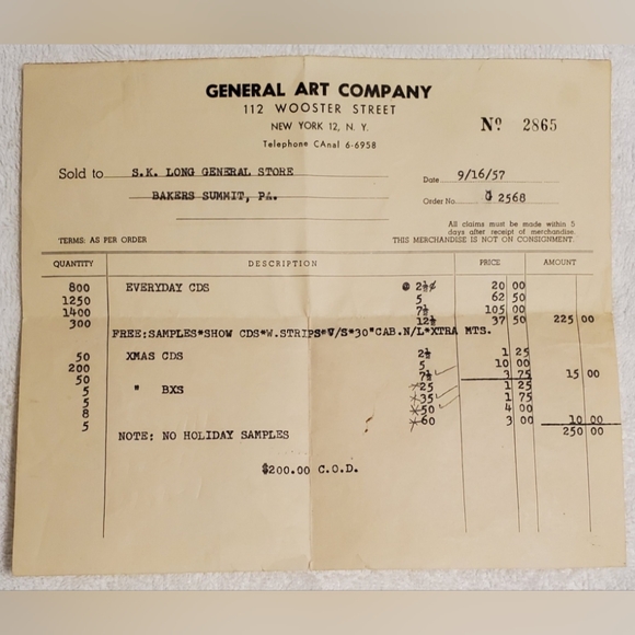 NOS Vintage 60s 70s 3D Flowers Happy Birthday Daughter Card with Envelope USA - Picture 8 of 8